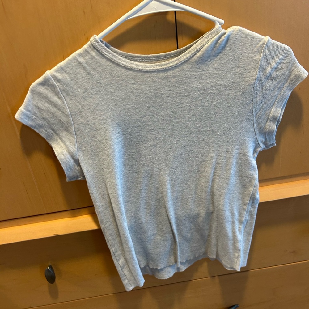 Brandy Melville Gray Women's Top